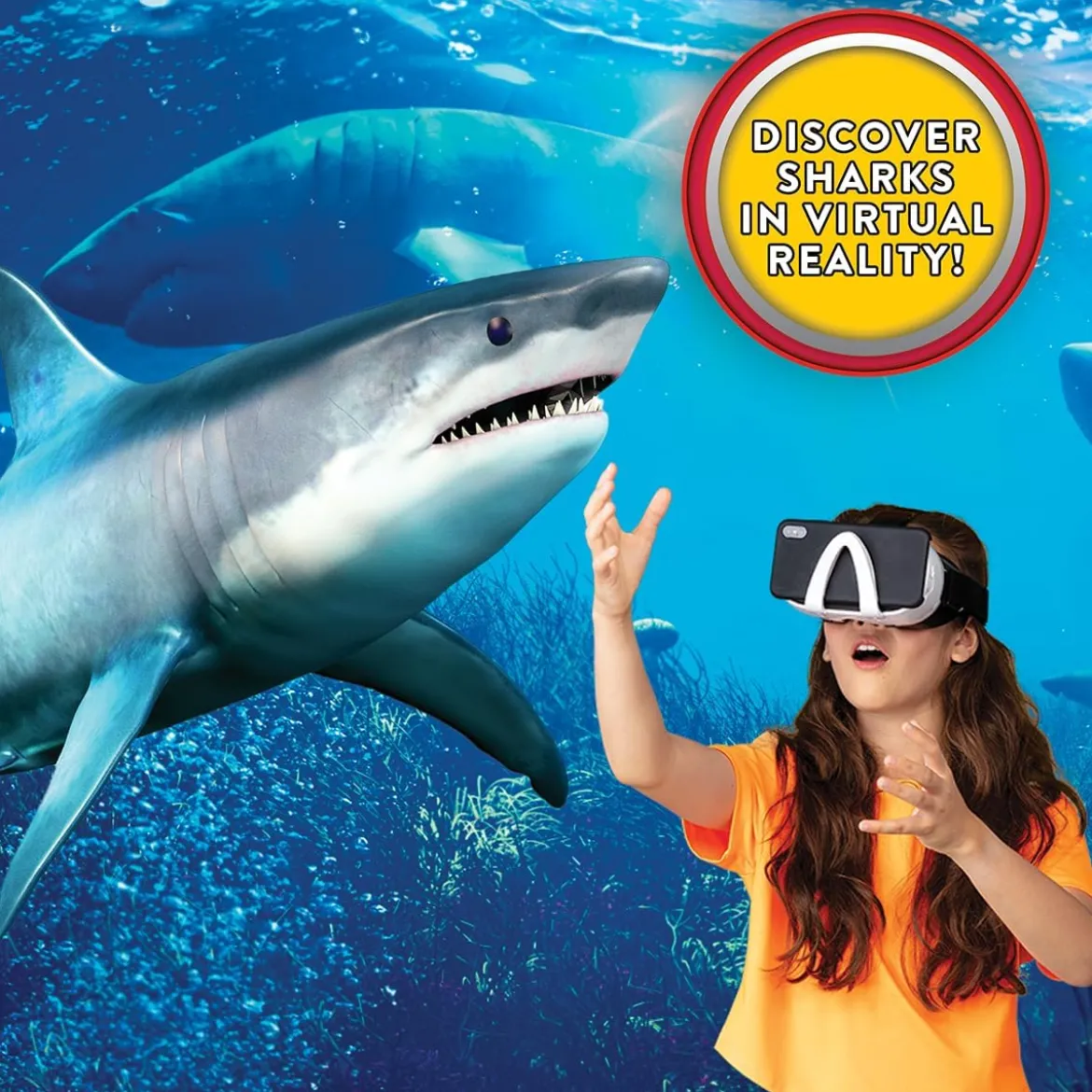 Abacus Interaktiivinen Puuhasetti VR Tutkimusmatka Haiden Maailmaan