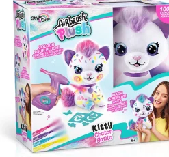Airbrush Plush Kissa Värjättävä Pehmolelu