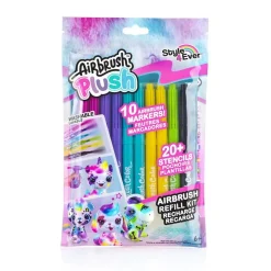 Airbrush Plush Refill Kit, Täyttöpakkaus 10 Kynää