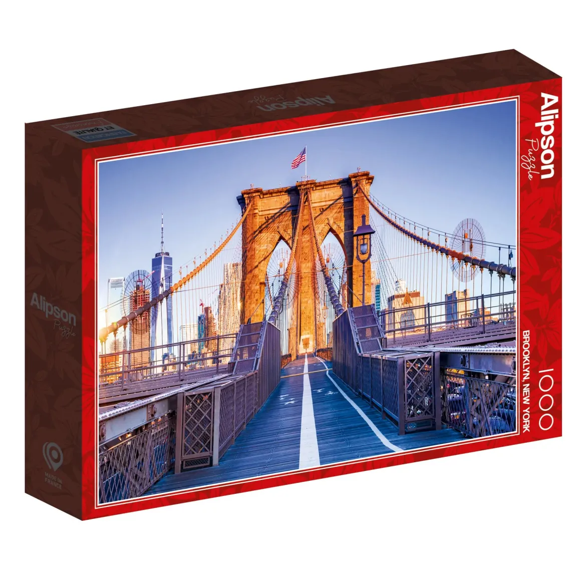 Alipson Puzzle 1000 Palan Palapeli Brookyln, New York
