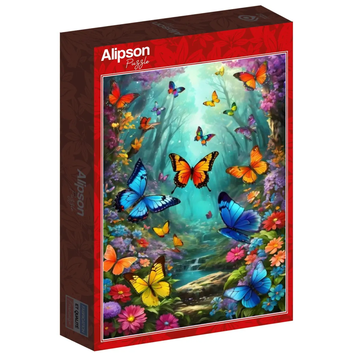 Alipson Puzzle 500 Palan Palapeli Clouds Of Butterflies