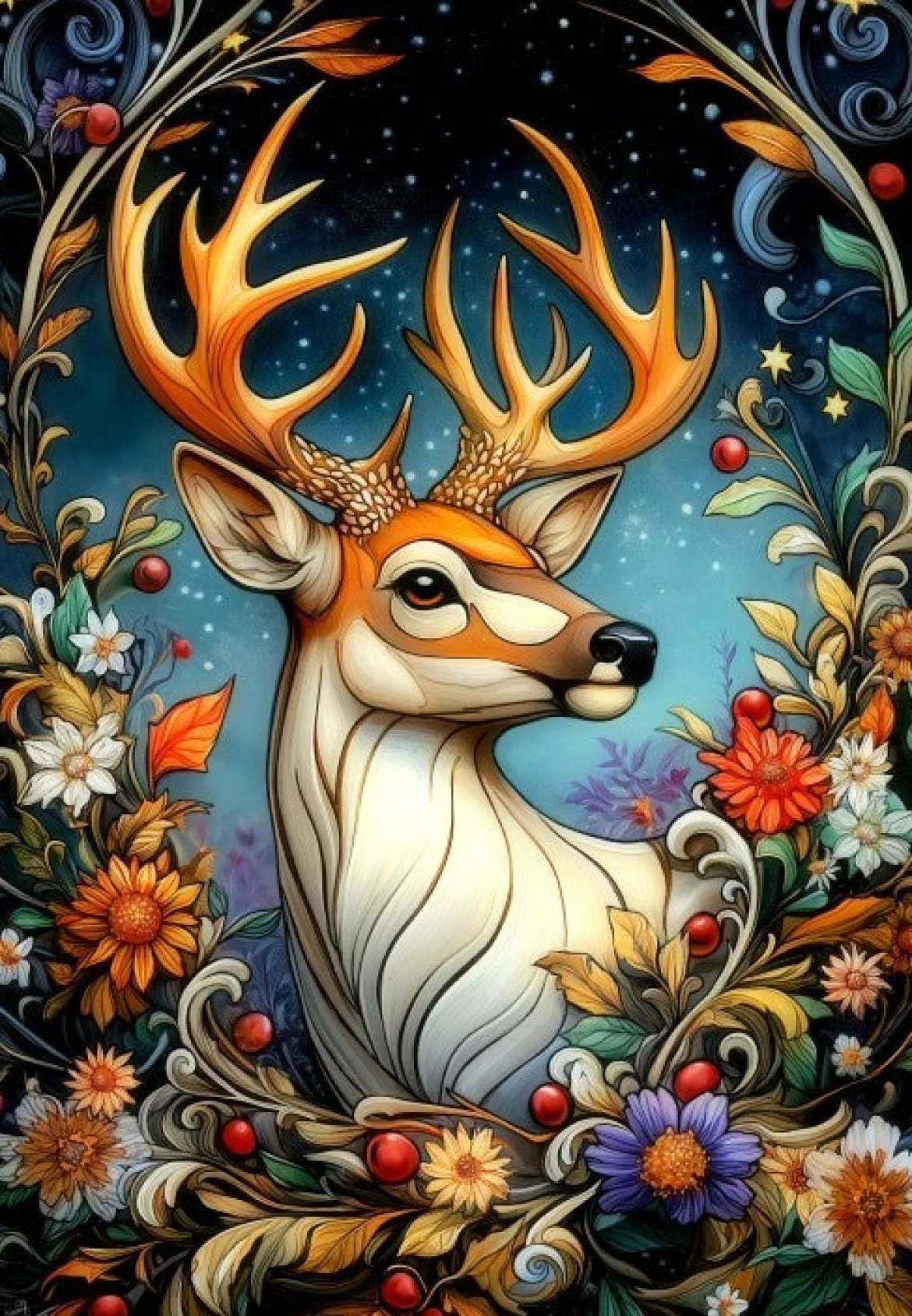 Alipson Puzzle 1000 Palan Palapeli Fenruil - The Winter King's Storybook