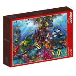 Alipson Puzzle 1500 Palan Palapeli The Reef Detail