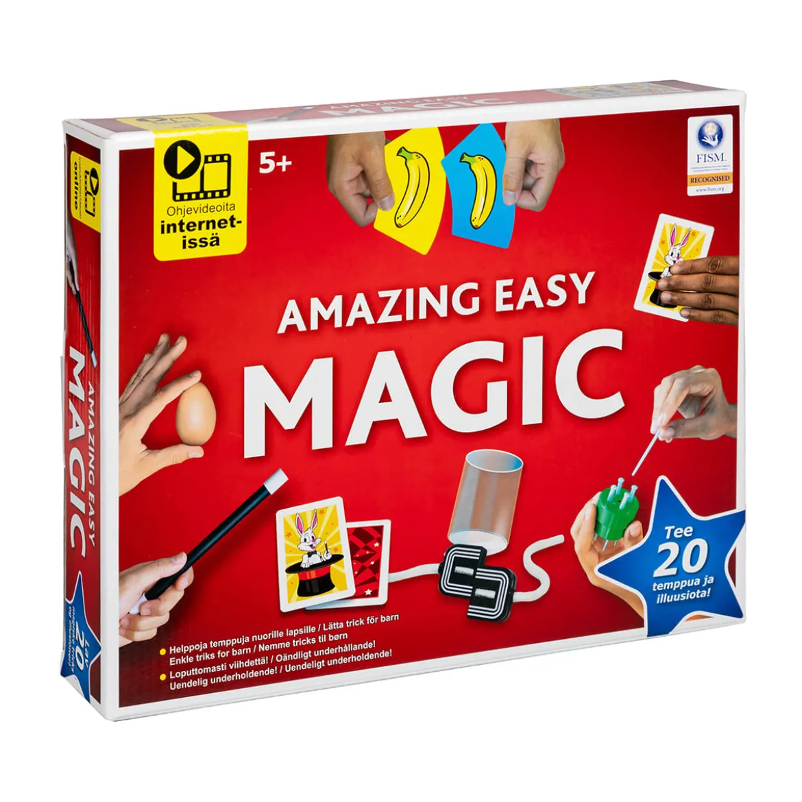 Amazing Easy Magic Taikurisetti 20 Temppua