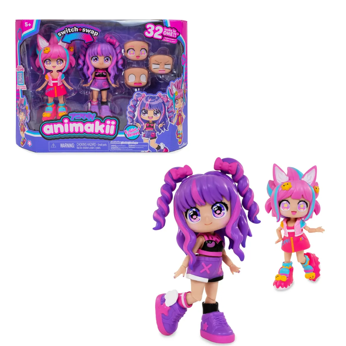 Animakii Kawaii Nuket E-Girl ja Street