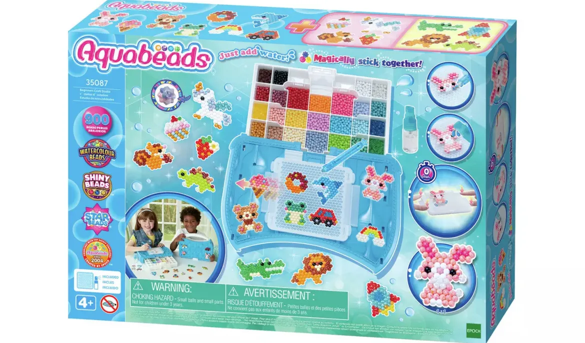 Aquabeads Askartelusalkku 900 Helmeä