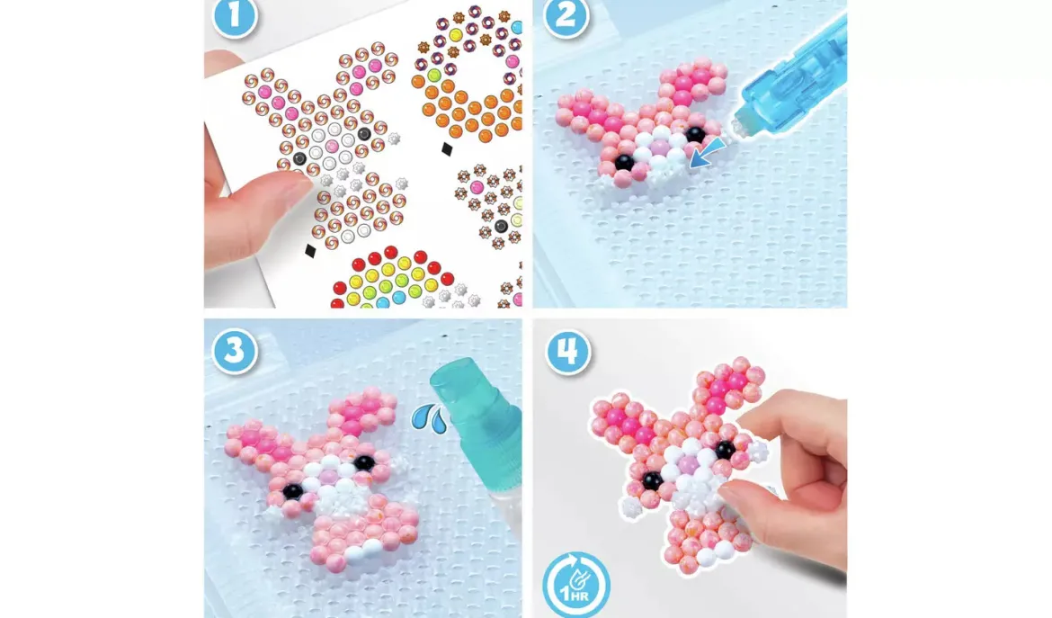 Aquabeads Askartelusalkku 900 Helmeä