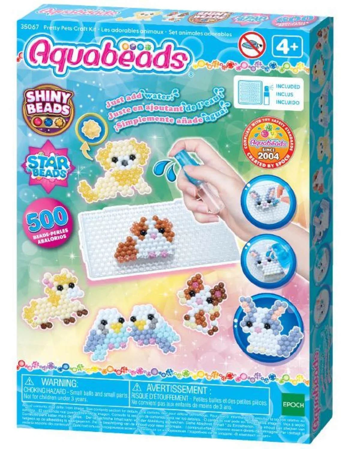 Aquabeads Lemmikkieläimet Vesihelmi Askartelusetti