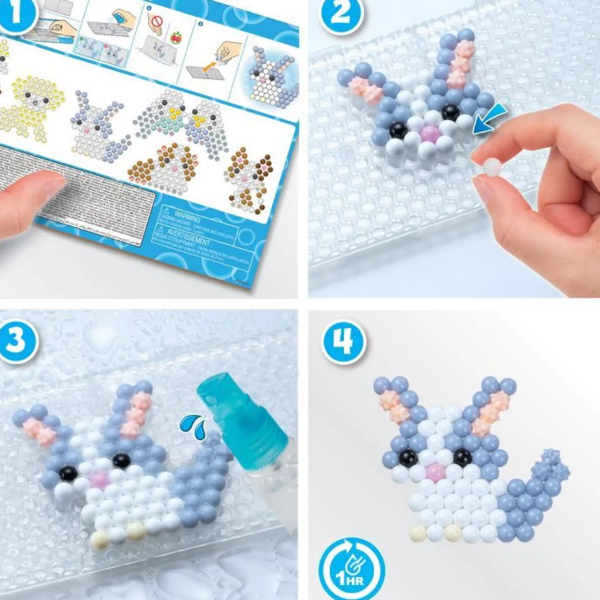 Aquabeads Lemmikkieläimet Vesihelmi Askartelusetti