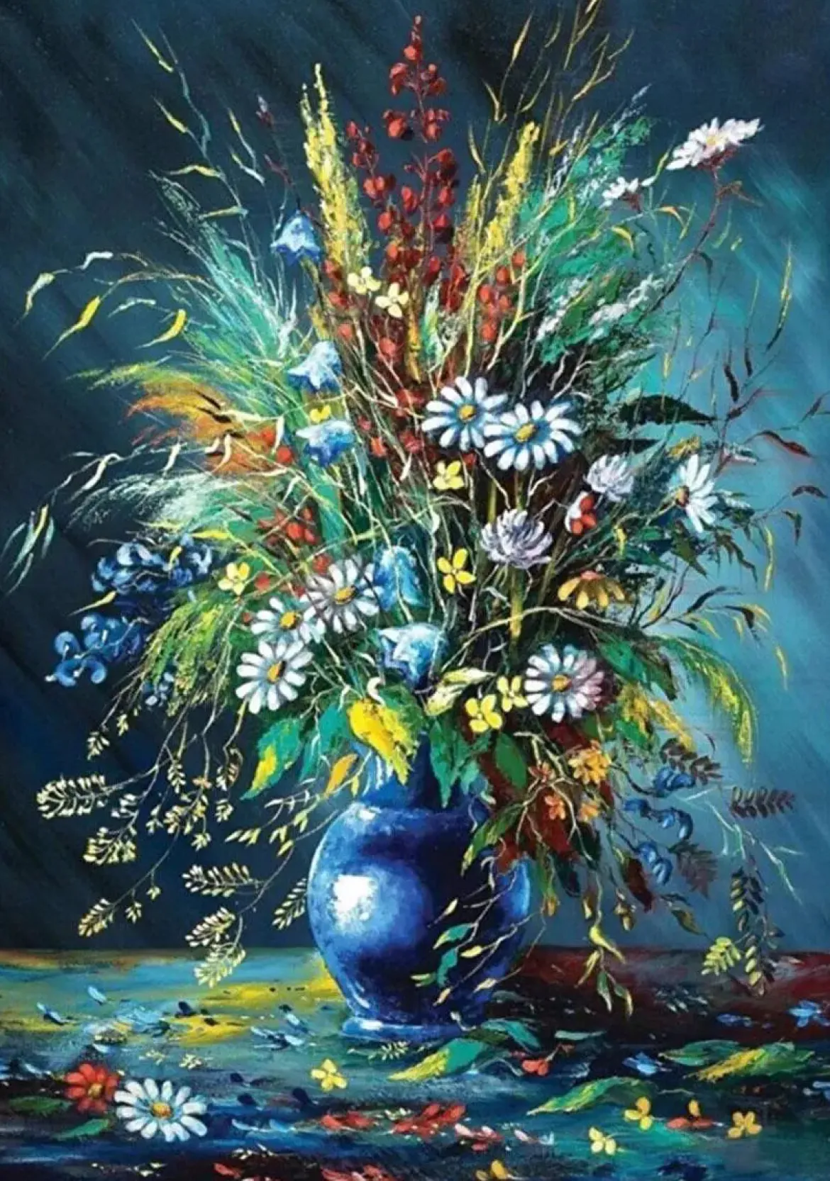 Art Puzzle 1000 Palan Palapeli The Wild Flower