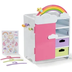 Baby Born Vaatekaappi Rainbow Äänellä ja Valolla