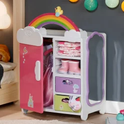 Baby Born Vaatekaappi Rainbow Äänellä ja Valolla