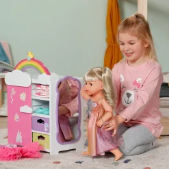 Baby Born Vaatekaappi Rainbow Äänellä ja Valolla