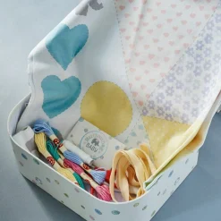 Baby Button Bag, Bunting Kit