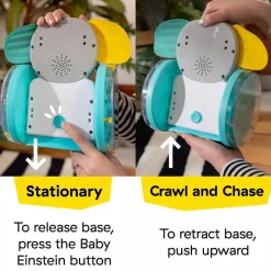 Baby Einstein Chase & Tap Earl Norsu Ryömimislelu Valoilla ja Äänillä