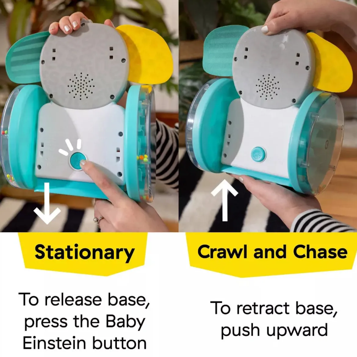 Baby Einstein Chase & Tap Earl Norsu Ryömimislelu Valoilla ja Äänillä
