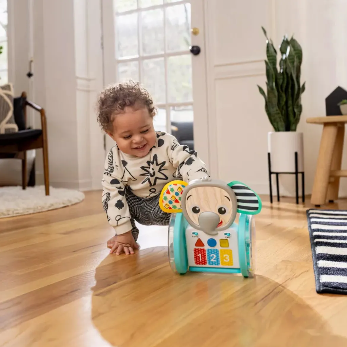 Baby Einstein Chase & Tap Earl Norsu Ryömimislelu Valoilla ja Äänillä