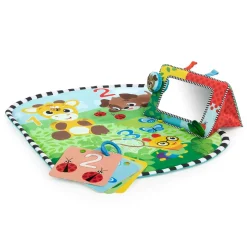 Baby Einstein Discovery Garden Tummy Time & Mirror Aktiviteettilelu/Aktiviteettimatto