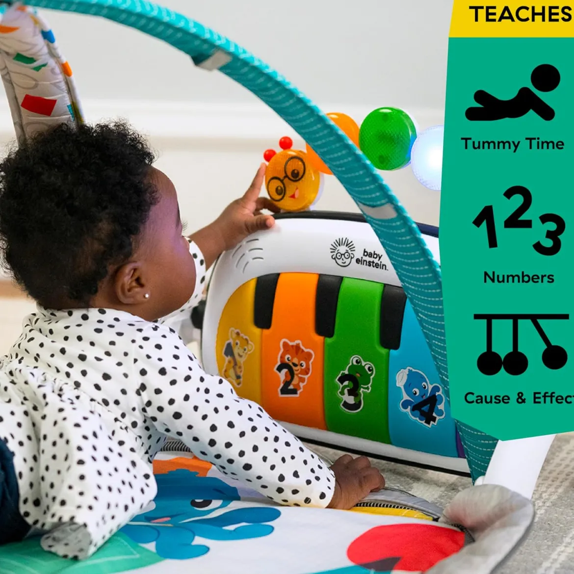 Baby Einstein 4-in-1 Kickin' Tunes Aktiviteettimatto Vauvajumppa Musiikki