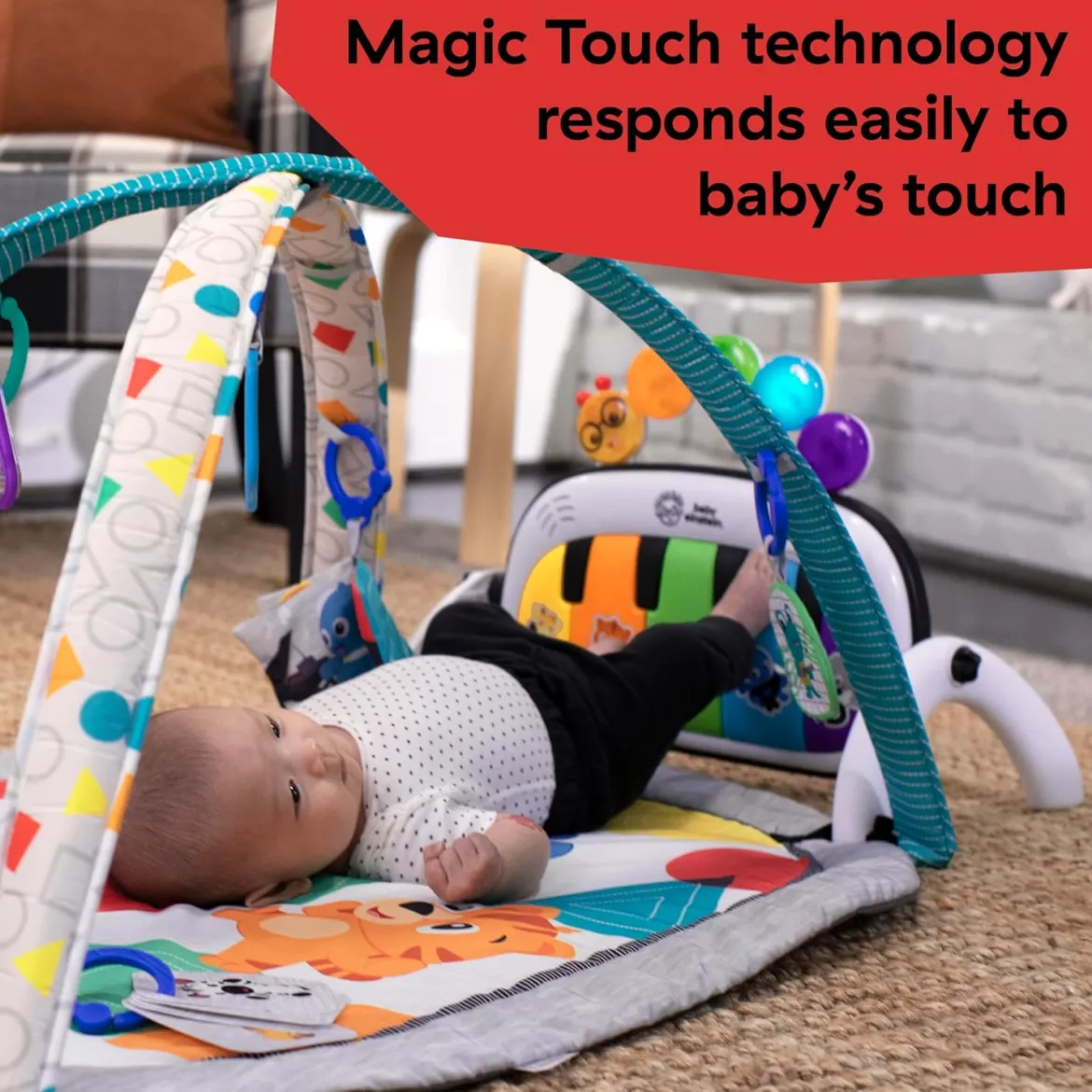 Baby Einstein 4-in-1 Kickin' Tunes Aktiviteettimatto Vauvajumppa Musiikki