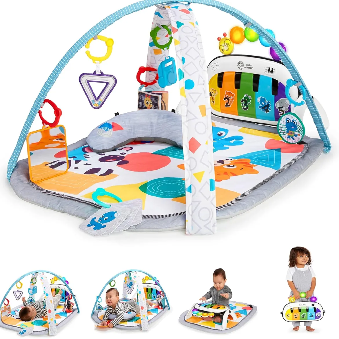 Baby Einstein 4-in-1 Kickin' Tunes Aktiviteettimatto Vauvajumppa Musiikki
