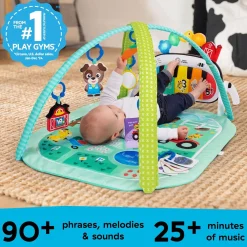 Baby Einstein 4-in-1 Kickin' Tunes Musical Meadow Aktiviteettimatto Vauvajumppa Musiikki