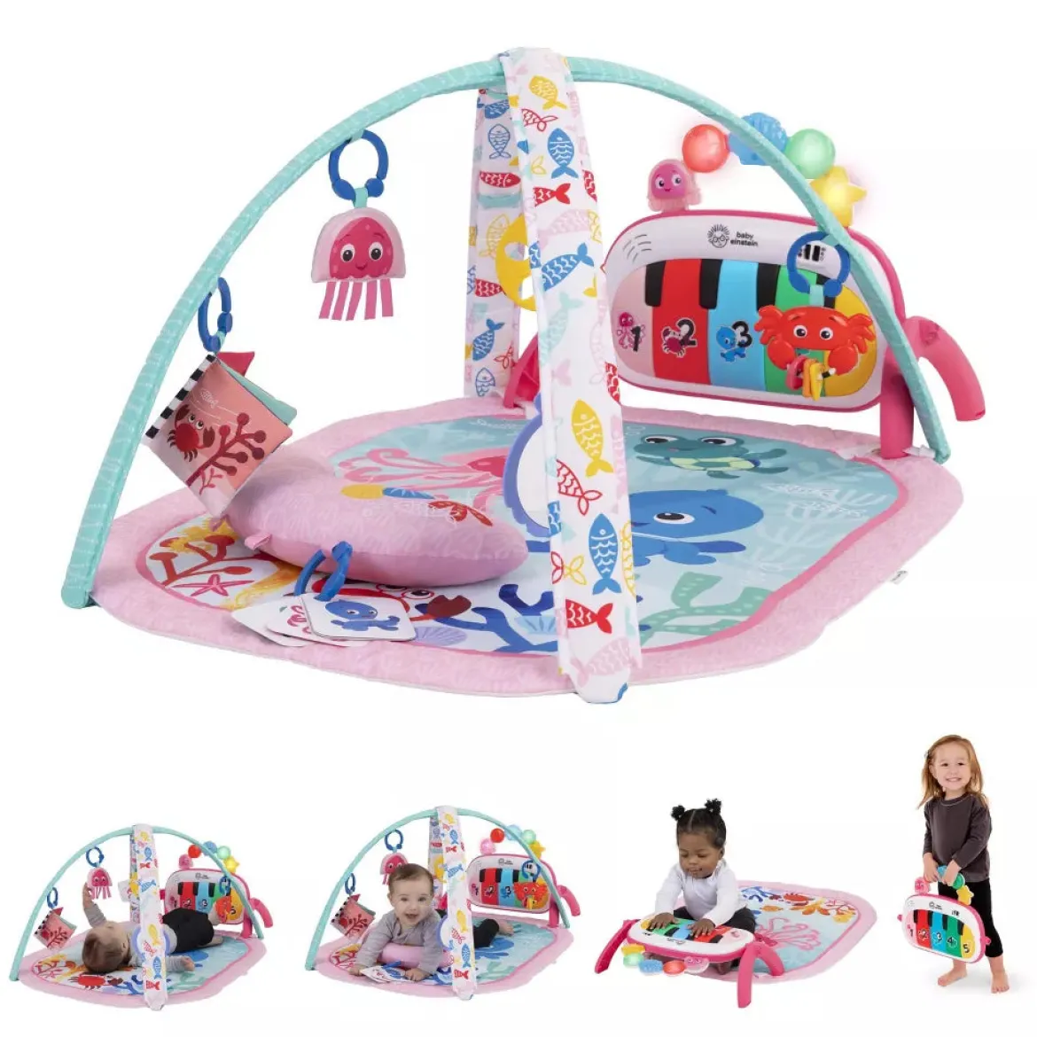 Baby Einstein Jellyfish Jamboree 4 in 1 Aktiviteettimatto