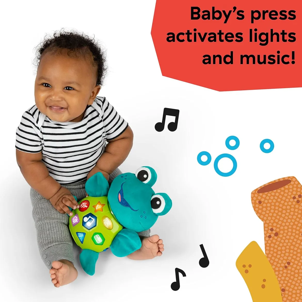 Baby Einstein Neptune's Cuddly Composer Musiikki Aktiviteettipehmolelu