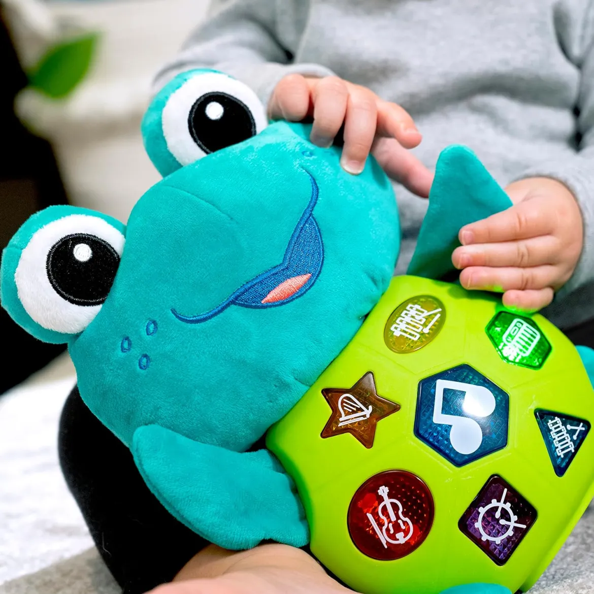 Baby Einstein Neptune's Cuddly Composer Musiikki Aktiviteettipehmolelu
