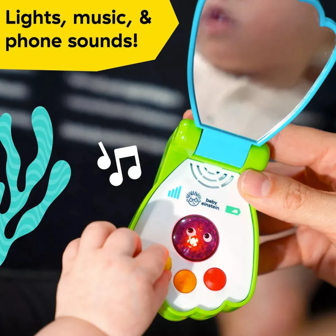 Baby Einstein Ocean Explorers Shell Phone Lasten Ensipuhelin