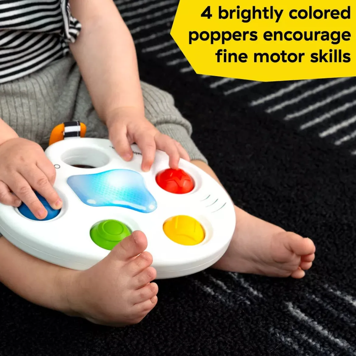 Baby Einstein Popper Activity Paint Pallet Dimples Poksauttelulelu