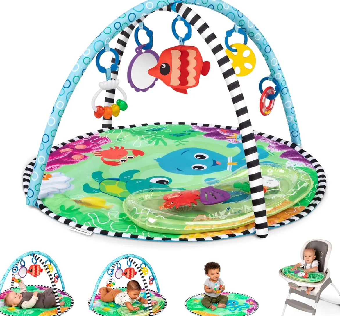 Baby Einstein Sea Floor Explorers 2-in-1 Aktiviteettimatto Vauvajumppa ja Vesimatto