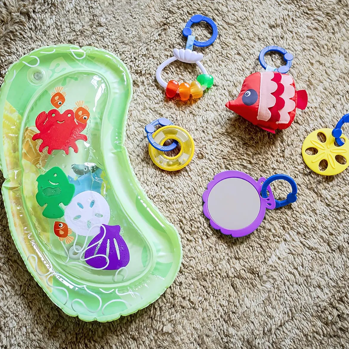 Baby Einstein Sea Floor Explorers 2-in-1 Aktiviteettimatto Vauvajumppa ja Vesimatto