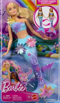 Barbie Blooming Mermaid Merenneito Nukke Lila