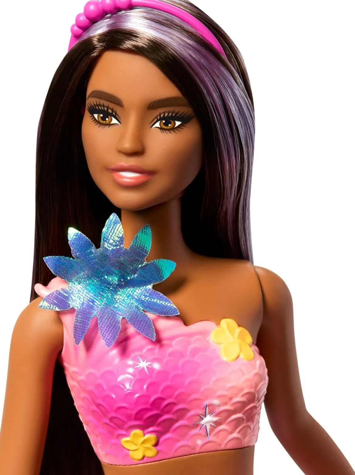 Barbie Blooming Mermaid Merenneito Nukke Pinkki