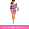 Barbie Deluxe Style Nukke Lila