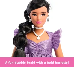 Barbie Deluxe Style Nukke Lila