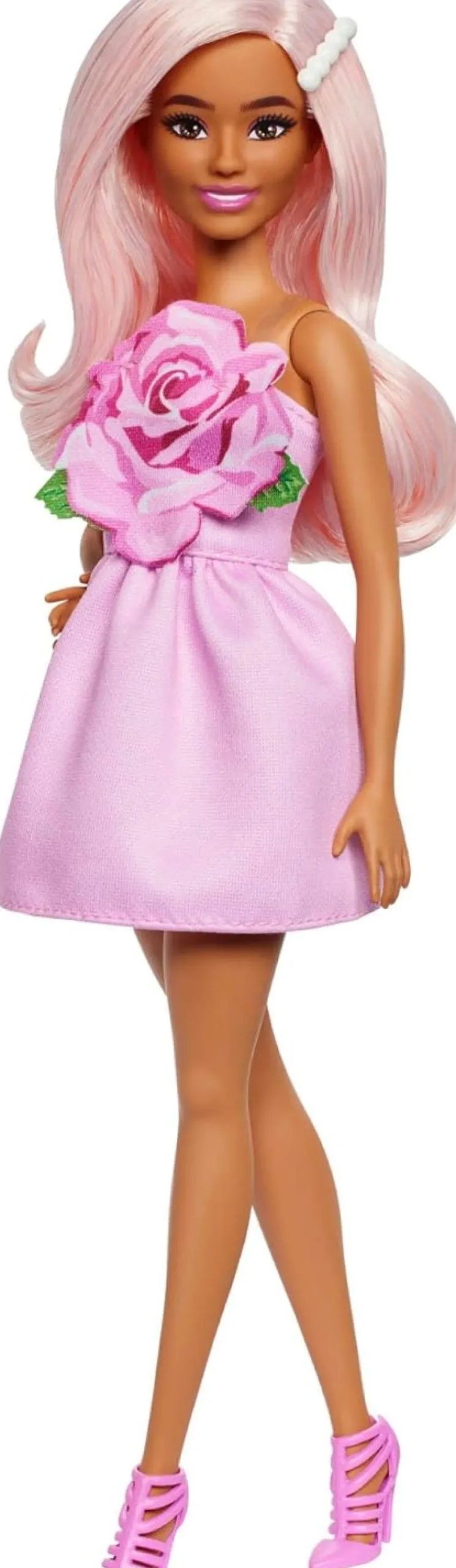 Barbie Fashionistas Pinkissä Mekossa