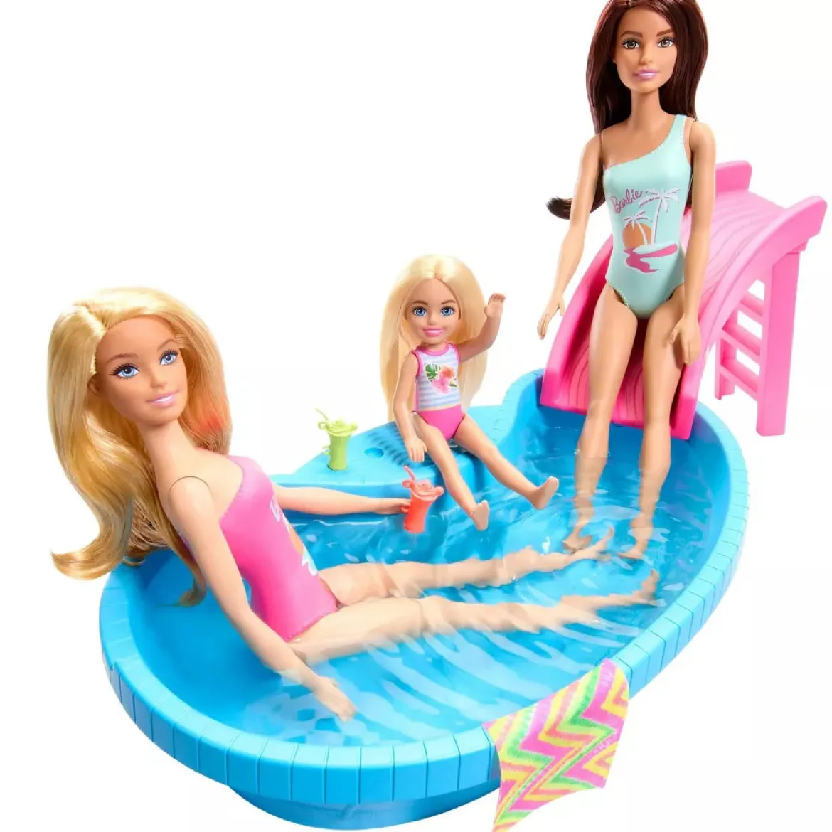 Barbie ja Uima-allas Leikkisetti