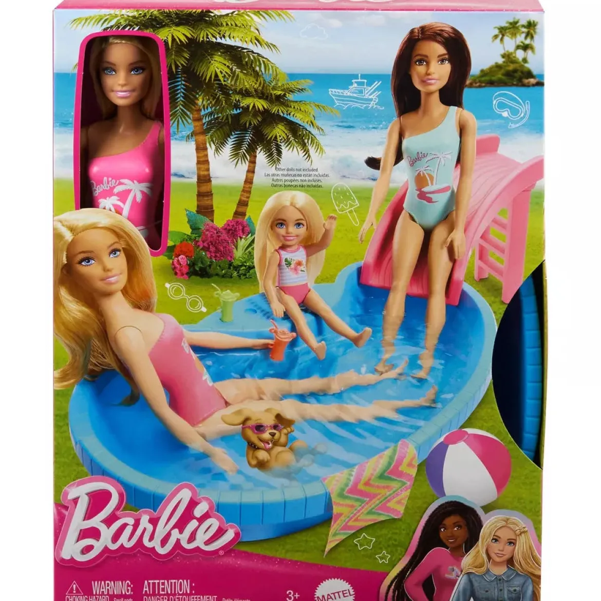 Barbie ja Uima-allas Leikkisetti