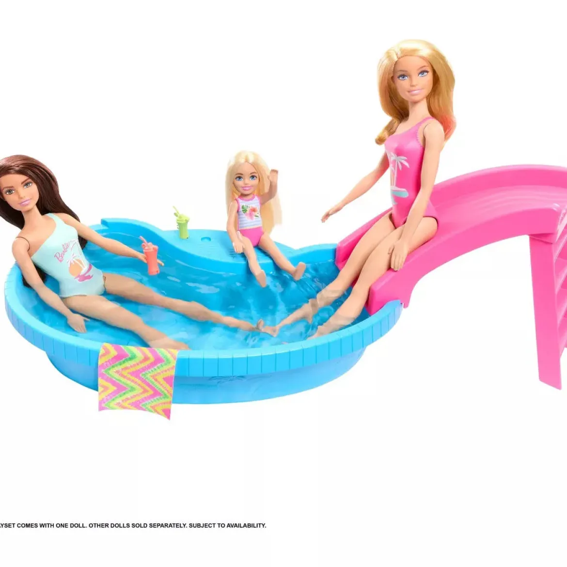 Barbie ja Uima-allas Leikkisetti