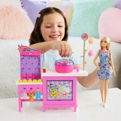Barbie Leikkisetti Beach Detectives Treats and Games Booth