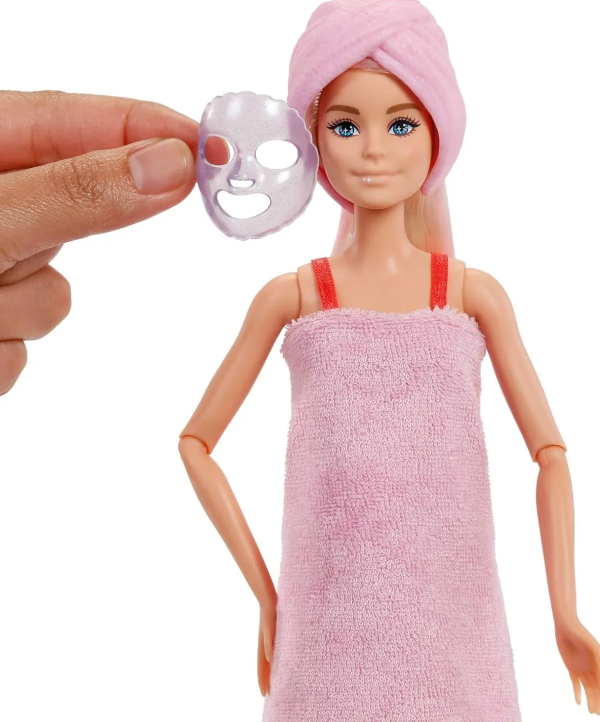 Barbie Party Color Change Väriä Vaihtava Nukke Pinkit Hiukset