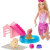 Barbie Puppy Pool Party Leikkisetti