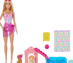 Barbie Puppy Pool Party Leikkisetti