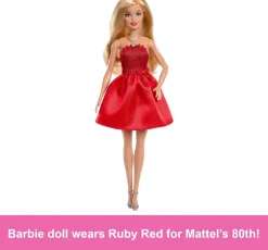 Barbie Ruby Red Juhlavuosinukke