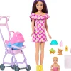 Barbie Skipper Babysitter Lastenvahti Barbie Leikkisetti