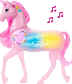 Barbie Sparkle Lights Unicorn Yksisarvinen Valoilla