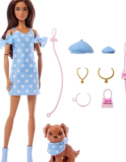 Barbie Twinning Looks Nukke ja Lemmikki Brunette