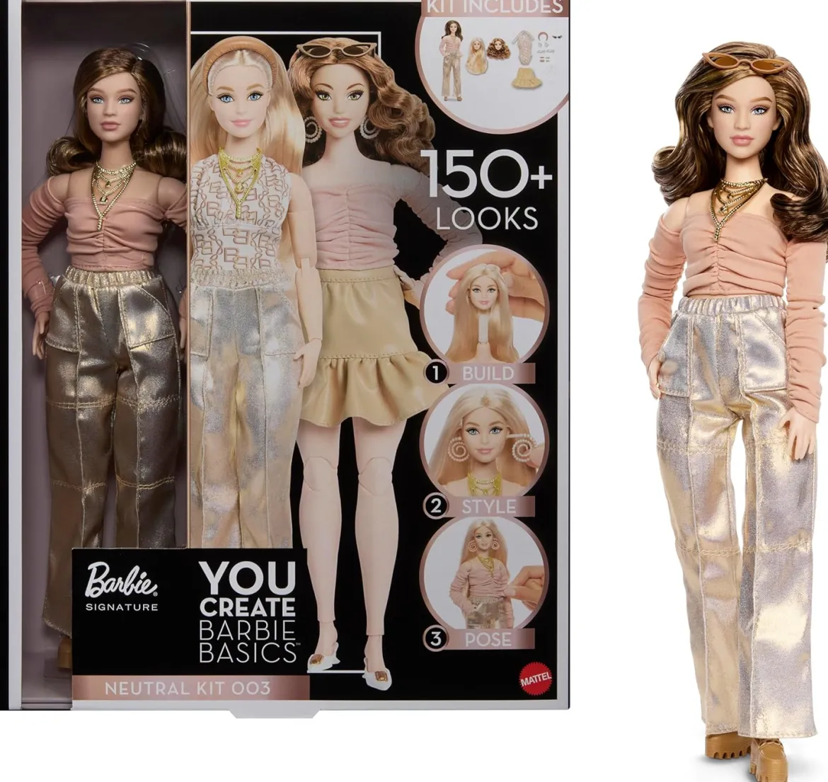 Barbie You Create Basics Neutral Kit #003